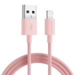 Joyroom S-2030M13 Nabíjací kábel USB-A (M) - Lightning (M) 2.4A 2m ružová (6941237170415)
