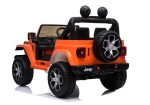 Mamido Elektrické autíčko Jeep Wrangler Rubicon 4x4 oranžové