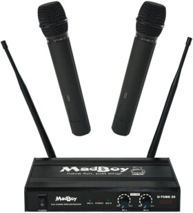 Promate MadBoy U-Tube 20 wireless karaoke microphone pair