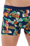 Pánske boxerky 280/236 Tatoo Bottles - CORNETTE tmavě modrá M