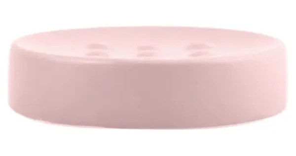SPIRELLA Mydlenka TUBE-Matt matná ružová / Keramika / 11 x 2,6 cm