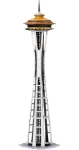 Metal Earth 3D puzzle Premium Series: Space Needle Svetová výstava roku 1962