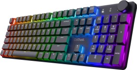 Trust GXT 868 Torix klawiatura Gaming USB + RF Wireless + Bluetooth QWERTY US English Čierny
