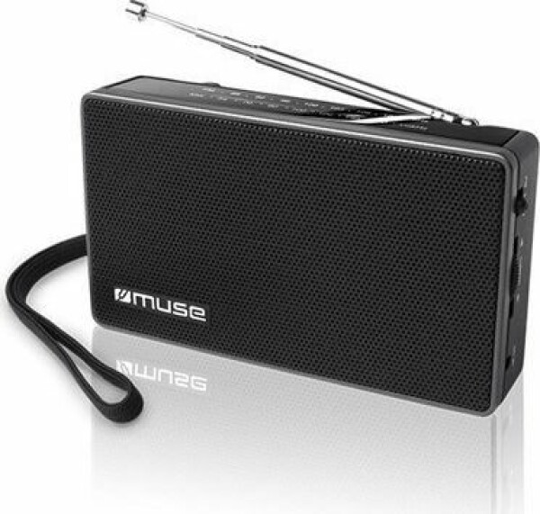 Muse M-030 R čierna / Rádio / FM / MW / 3.5mm (M-030R)