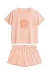 Dámske pyžamo 487 peach - Atlantic broskvová M