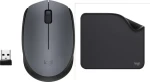 Logitech M170 + Studio Series grafitová / Set myš a podložka / bezdrôtová