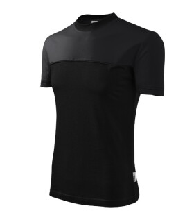 Colormix Tričko unisex ebony gray 4XL