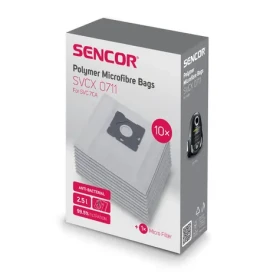 Sencor SVCX 0711 Mikrovlákenné vrecká do vysávača 10ks (8590669379378)