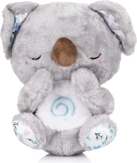 CHIPOLINO Plyšová dýchajúca hračka s hudbou Koala White,Grey