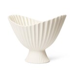 Ferm LIVING Dizajnová misa Fountain Off White Middle