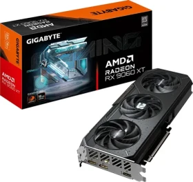 GIGABYTE Radeon RX 9060 XT GAMING 16GB / 3230MHz / 16GB GDDR6 / 1x HDMI + 2x DP / 450W (8) (GV-R9060XTGAMING-16GD)