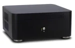 Inter-tech A80S čierna / Skriňa / Mini ITX / hliníková / zdroj 60 W / 2x USB 3.0 (88881303)