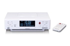 LENCO KCR-190 biela Rádio DAB+ FM 4W 3.5mm BT 5.2