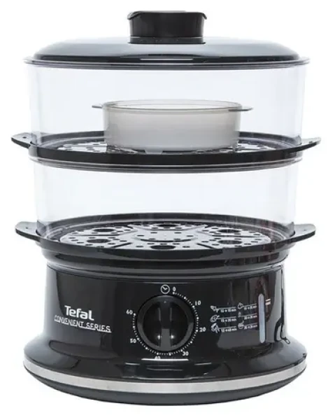 TEFAL VC140135 čierna / Parný hrniec / 900 W (VC1401)