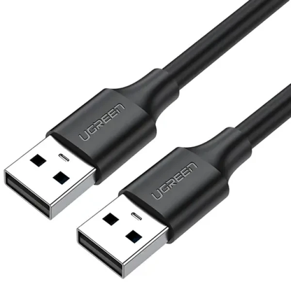 Ugreen Kábel USB-A - USB-A čierna / Kábel / 1 m / 0,48 Gbit/s (UGR391BLK)