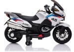 Mamido Detská elektrická motorka XMX609 biela