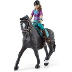 Schleich Horse Club 42541 Hnedovláska Lisa s pohyblivými kĺbmi na koni