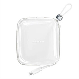 Joyroom JR-L004 Jelly biela / Power Bank / 10000mAh / kábel USB-C / 1x USB-A / 1x USB-C / 2.4 A (JR-L004 CW)