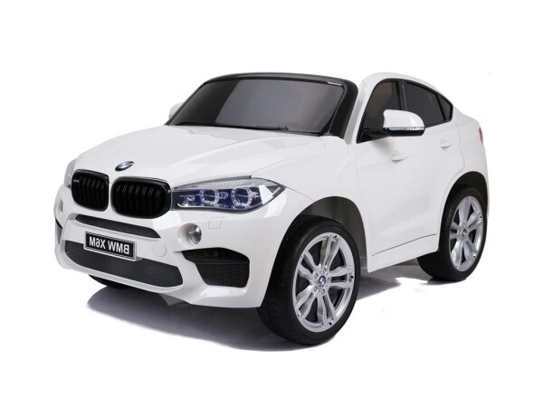 Mamido Elektrické autíčko BMW X6 M dvojmiestne XXL biele