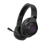 LORGAR Noah 702 čierna / Herné slúchadlá / mikrofón / BT 5.3 / Wi-Fi / 3.5mm jack / RGB (LRG-GHS702)