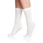 Unisex ponožky CLASSIC SOCKS - BELLINDA - biele 35 - 38