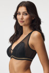 Podprsenka Luna Splendida Cherry Gold Stripe Bralette Push Up