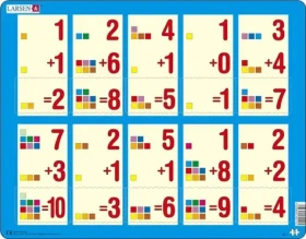 LARSEN Puzzle Sčítanie do desiatich