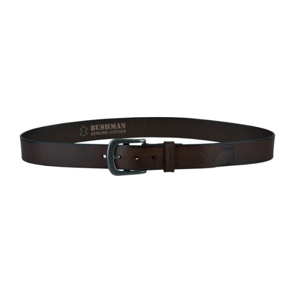 Bushman Pánský kožený opasok Bottle Belt II, brown 105