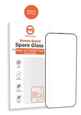 Mobile Origin Orange Screen Guard Spare Glass Apple iPhone 15 PLUS / náhradné sklo pre inštalačnú sadu (SGA-SP-i15Plus)