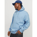 Jack&Jones pánska mikina JJESTAR BASIC SWEAT HOOD NOOS 12257852 CHAMBRAY BLUE L