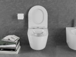 MEXEN/S - Lena Závesná WC misa vrátane sedátka s slow-slim, duroplast, biela 30220300