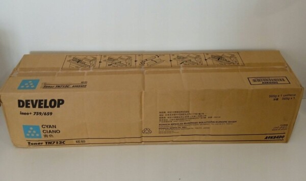 Develop Develop Toner TN-713 TN713 Cyan (A9K84D0)