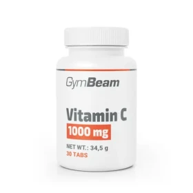 Vitamín C 1000 mg - GymBeam (bez príchuti, 30 tab.) (5250-1-30tab-bez-prichute)