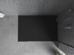 MEXEN - Otto obdĺžniková sprchová vanička SMC 100 x 80, čierna 4N708010