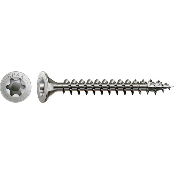 SPAX 1197000450253 skrutka do dreva 4.5 mm 25 mm T-STAR plus nerezová ocel A2 200 ks; 1197000450253