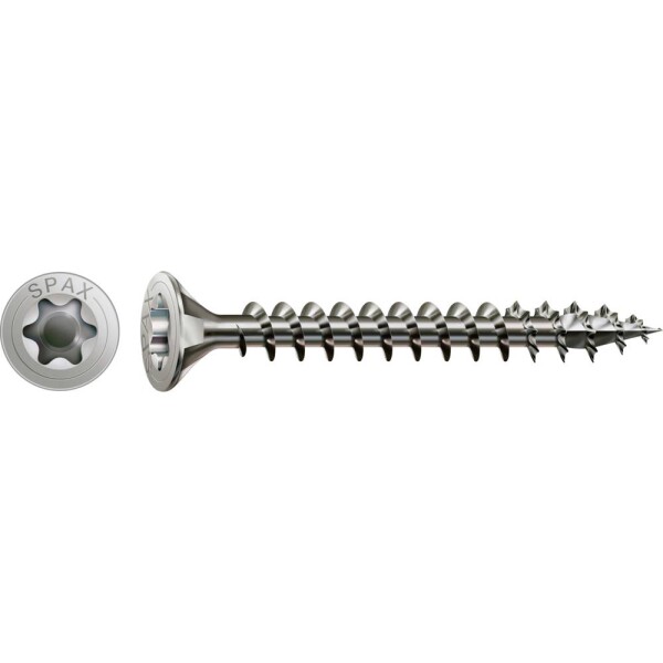 SPAX SPAX Seko-T 1197000450303 skrutka do dreva 4.5 mm 30 mm Torx, vnútorná korunka šesťhranná 88091 Ušlechtilá ocel V2A nerezové 200 ks; 1197000450303