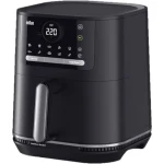 Braun MultiFry 5 HF5050 čierna / Teplovzdušná fritéza / 2000 W / 6 l / dotykový displej (HF5050 MULTIFRY 5)