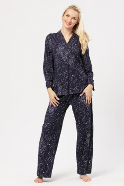 DÁMSKE PYŽAMO LNS 911 B24 2XL-3XL tmavě modrá 3xl