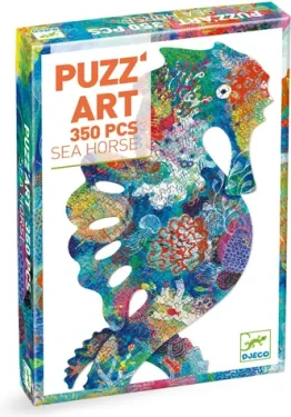 DJECO Obrysové puzzle Morský koník