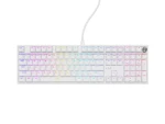 Genesis Thor 404 biela / Herná mechanická klávesnica / RGB / Gateron Yellow Pro / Drôtové USB-A / US layout (NKG-2299)