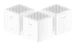 Cudy M1200 biela / Wi-Fi Mesh systém 3 ks / Dual-Band / 2.4 GHz 300 Mbps / 5 GHz 867 Mbps / 1× WAN 1× LAN RJ45 (M1200(3-Pack))