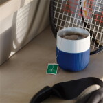 Royal Copenhagen Porcelánový hrnček Fluted Contrast Mega Blue 350 ml