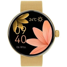 Forever ForeVive 5 SB-365 zlaté / Chytré hodinky / 1.3 "/ AMOLED / 360 × 360 px / Bluetooth 5.0 / Android. iOS (GSM180310)