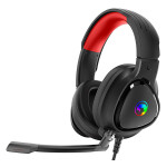 Marvo HG8958 čierna / herné slúchadlá s mikrofónom / RGB podsvietenie / 3.5mm + USB napájanie / 2.1m (HG8958)