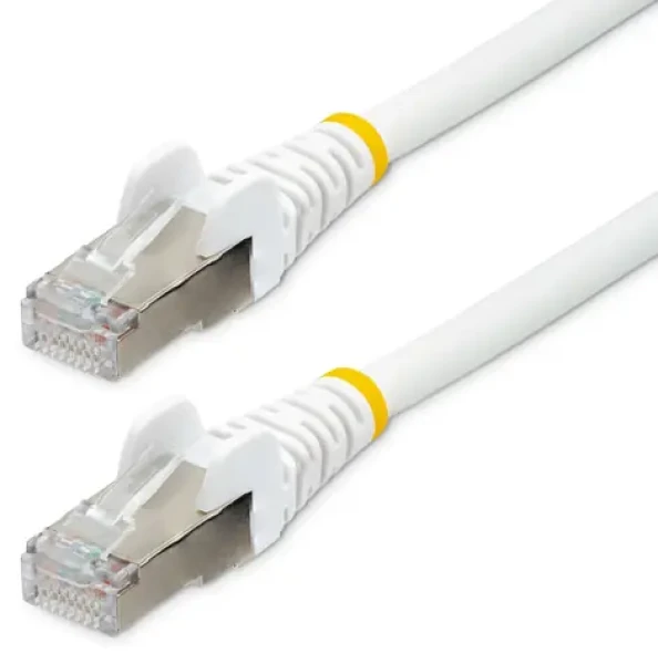 StarTech CAT6a U/UTP LSZH biela / Sieťový kábel / 10 m / RJ-45 / PoE++ 100W / 10GbE (NLWH-10M-CAT6A-PATCH)