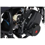 Mamido Detská benzínová motorka RamiGO NITRO 60CC modrá