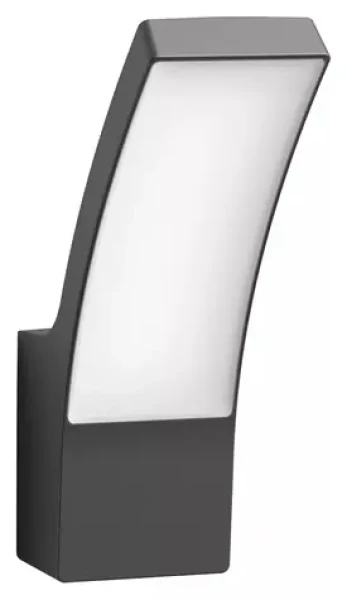 Philips Splay 12W antracitová / LED vonkajšie nástenné svietidlo / 2700K / 1100lm / IP44 (SKL000396638)