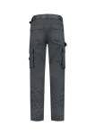 Pracovné nohavice Twill Cordura unisex pracovné nohavice tmavosivé 51