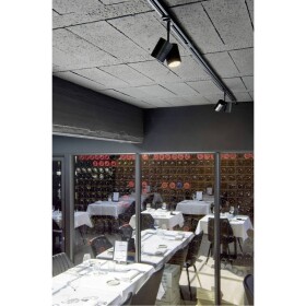 SLV Bima 143430 svietidlo pre lištové systémy (230 V) GU10 čierna (matná); 143430