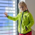 Detská fleecová mikina, Pidilidi, PD1119-19, zelená - 104 | 4let